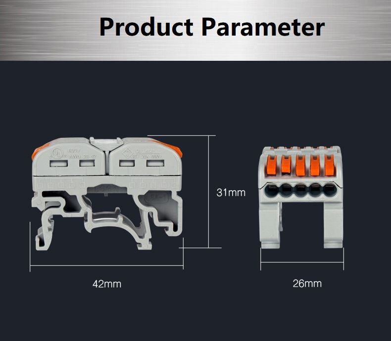 din rail connector price