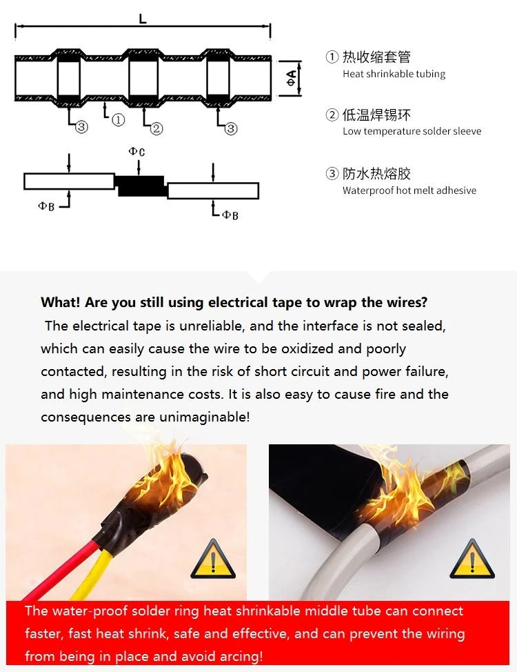 heat shrinkable solder devices
