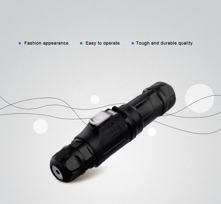 product-750-690 LP-12 4 Pin Plastic Shell Plugs Sockets m12 waterproof connector (2)
