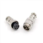 Conector de aviación de pines GX16 4 para teclado