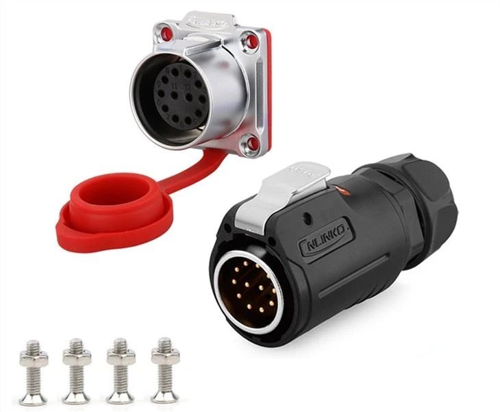 Conector de aviación impermeable LP24