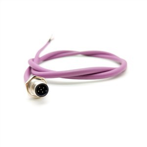 Conector blindado M12 A codificado