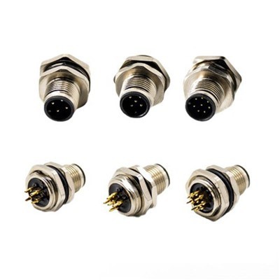 M12 Pcb Mount Connector
