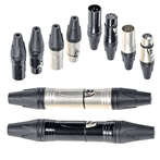 Conector Mini Macho Hembra Xlr