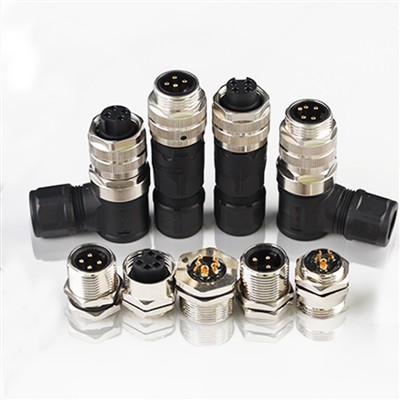 What is the pin configuration of an M8 connector?